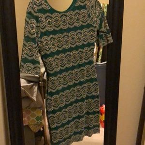 Green and Good Cocktail Dress